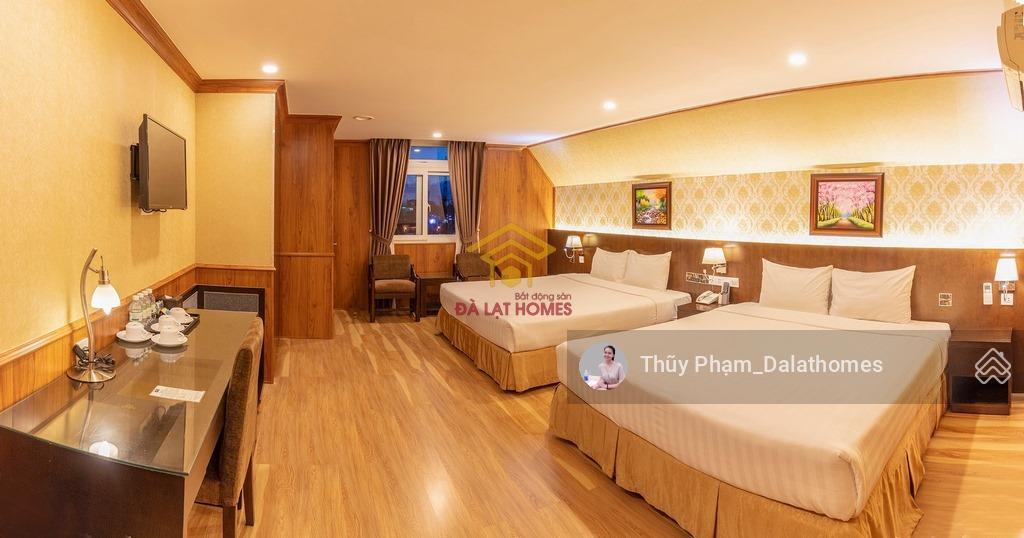 Bán khách sạn đường bùi thị xuân đà lạt | mặt tiền trung tâm cách bờ hồ xuân hương 200m