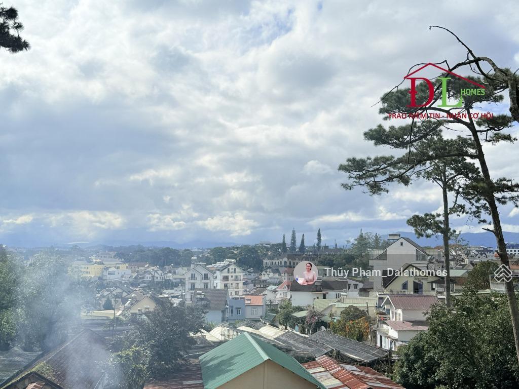 Bán khu đất lớn đường hùng vương đà lạt | vị trí 2 mặt tiền đường chính vòng cung bo tròn