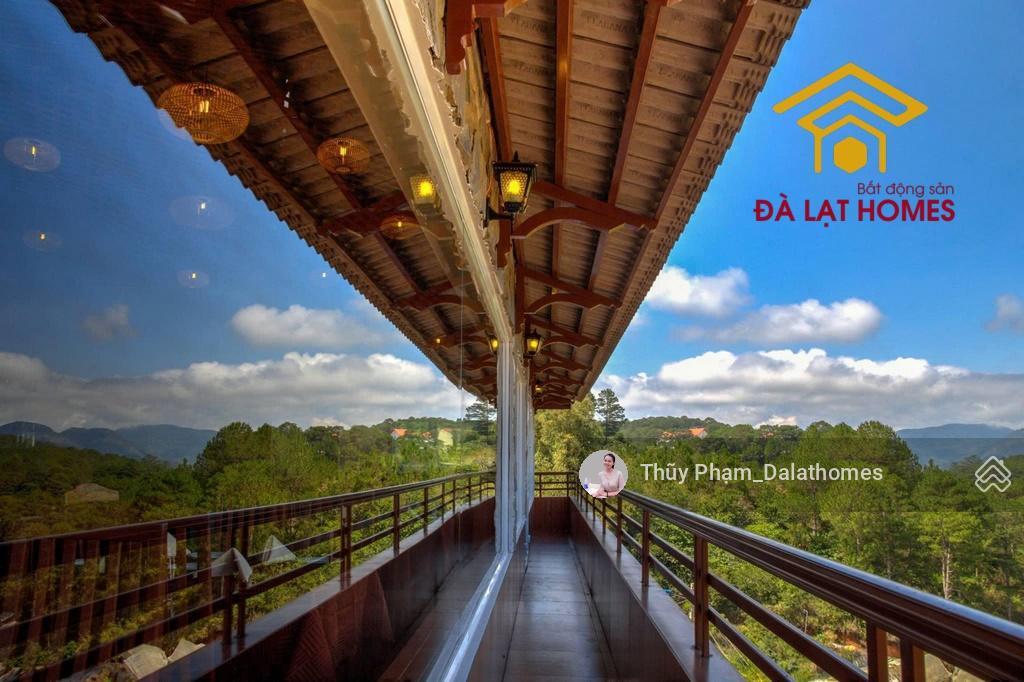 Bán khu resort sinh thái đường khe sanh đà lạt | khuôn viên 1,3 ha mặt tiền đường chính view thông