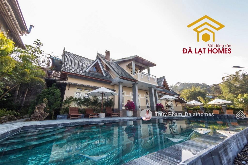 Bán khu resort sinh thái đường khe sanh đà lạt | khuôn viên 1,3 ha mặt tiền đường chính view thông
