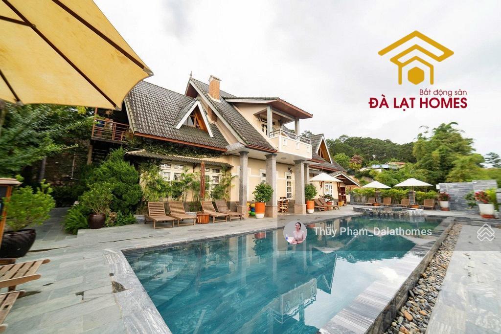 Bán khu resort sinh thái đường khe sanh đà lạt | khuôn viên 1,3 ha mặt tiền đường chính view thông