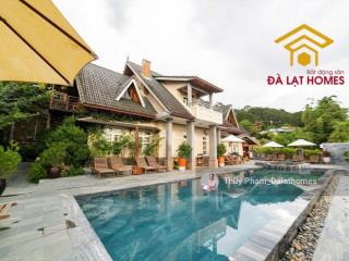 Bán khu resort sinh thái đường khe sanh đà lạt | khuôn viên 1,3 ha mặt tiền đường chính view thông