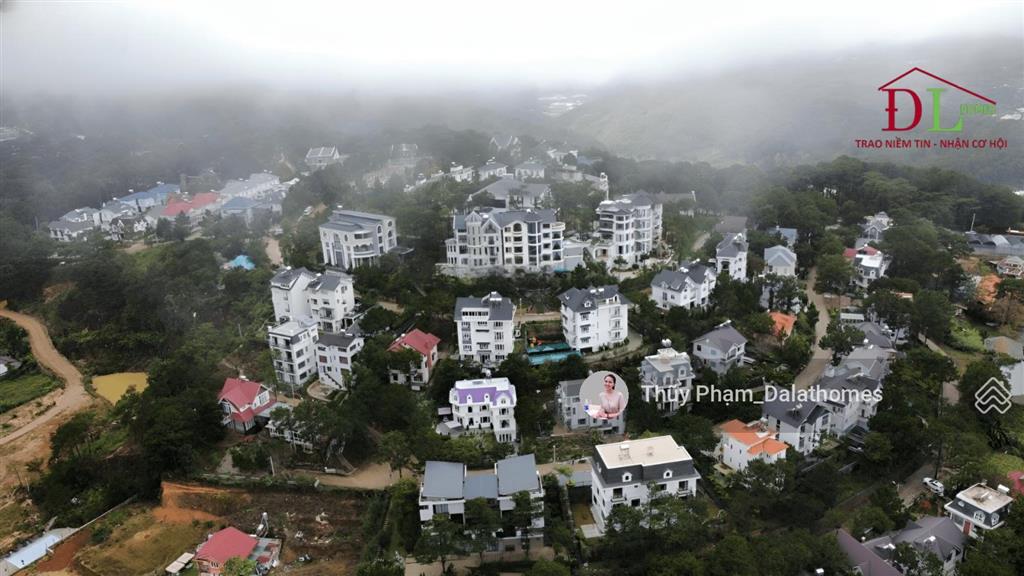 Bán đất đường trịnh hoài đức đà lạt | mặt tiền đường chính, thông xanh bao phủ