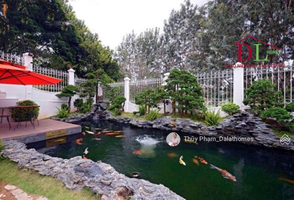 Bán biệt thự đường đinh tiên hoàng đà lạt | mặt tiền đối diện sân golf đồi cù