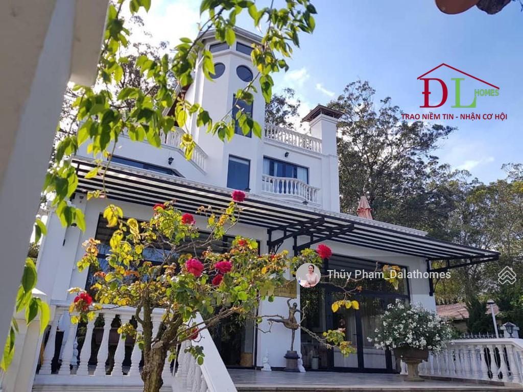 Bán biệt thự đường đinh tiên hoàng đà lạt | mặt tiền đối diện sân golf đồi cù