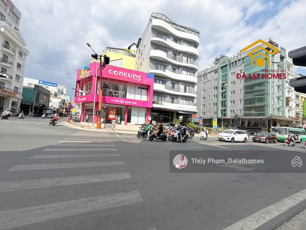 Bán đất phố hai bà trưng đà lạt, ngay góc 2 mặt tiền ngã tư lớn trung tâm