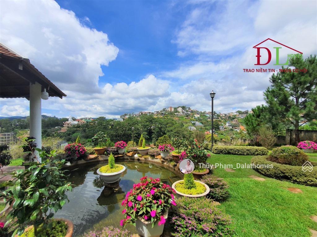Bán biệt thự đường hoàng hoa thám đà lạt | vườn rộng view thông yên tĩnh