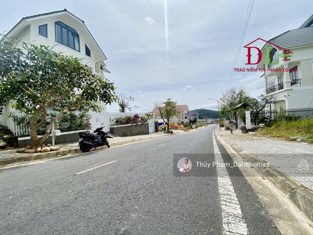 Bán nền biệt thự kqh dic an sơn đà lạt, 2 mặt tiền view đồi robin
