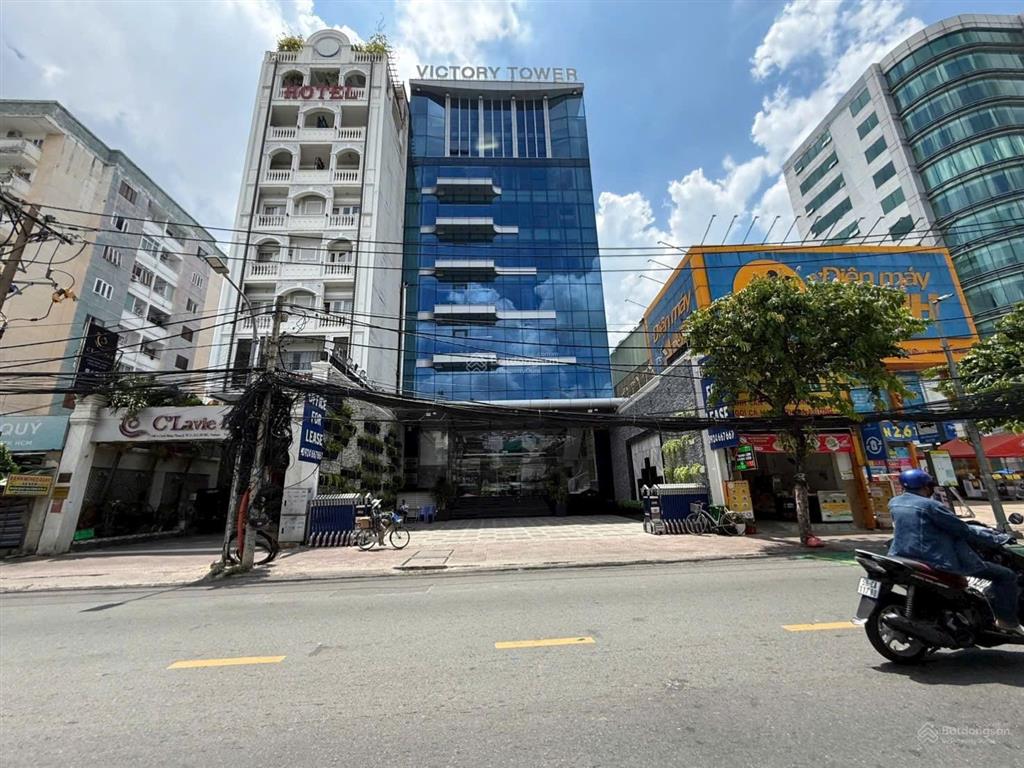 Cần bán tòa nhà hạng b mt cách mạng tháng 8, p9. q3. kc 2 hầm + trệt + lửng + 8 lầu.