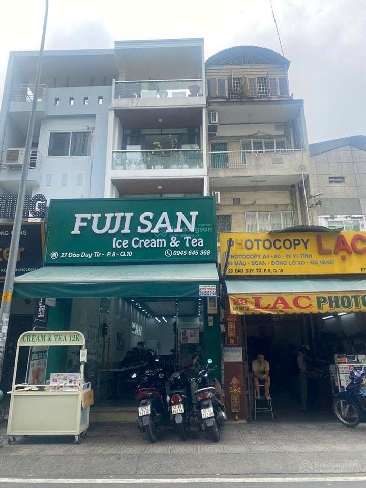 Bán nhà mt đào duy từ, nguyễn tri phương q10. dt 4x28m, 5 tầng, tm. gía bán 33 tỷ