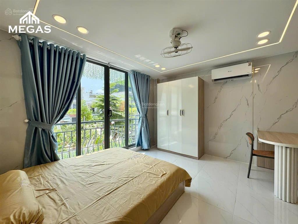 Căn hộ studio ban công 40m2 máy giặt riêng gần sân bay tân sơn nhất, etown cộng hòa quận tân bình