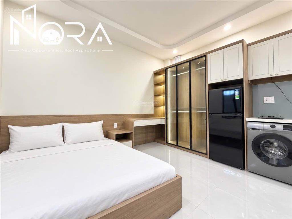 Căn hộ dịch vụ studio full nội thất máy giặt riêng gần etown, sân bay tân sơn nhất, quận tân bình