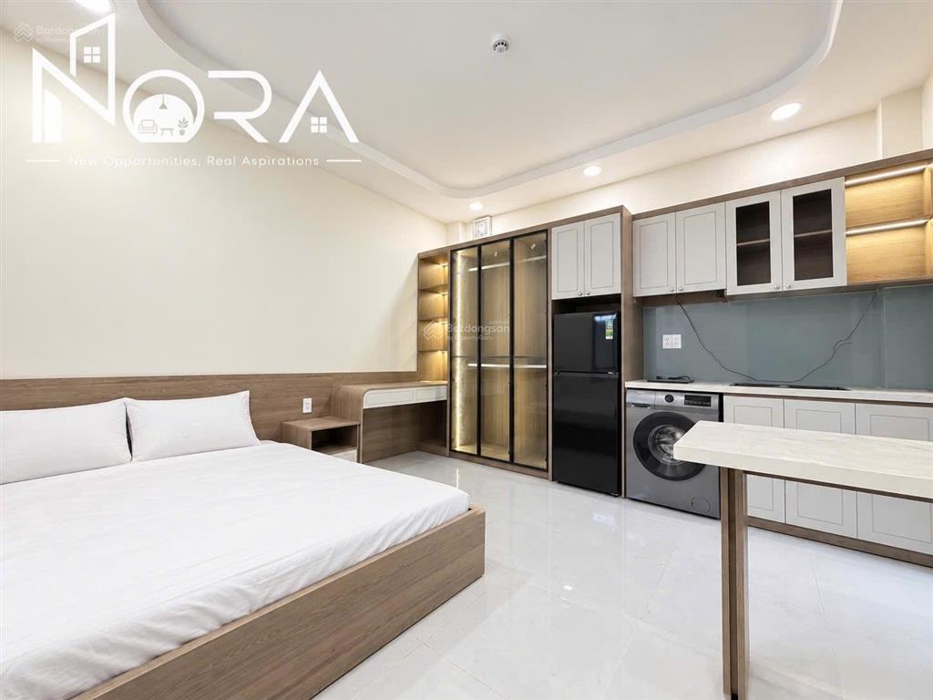 Căn hộ dịch vụ studio full nội thất máy giặt riêng gần etown, sân bay tân sơn nhất, quận tân bình