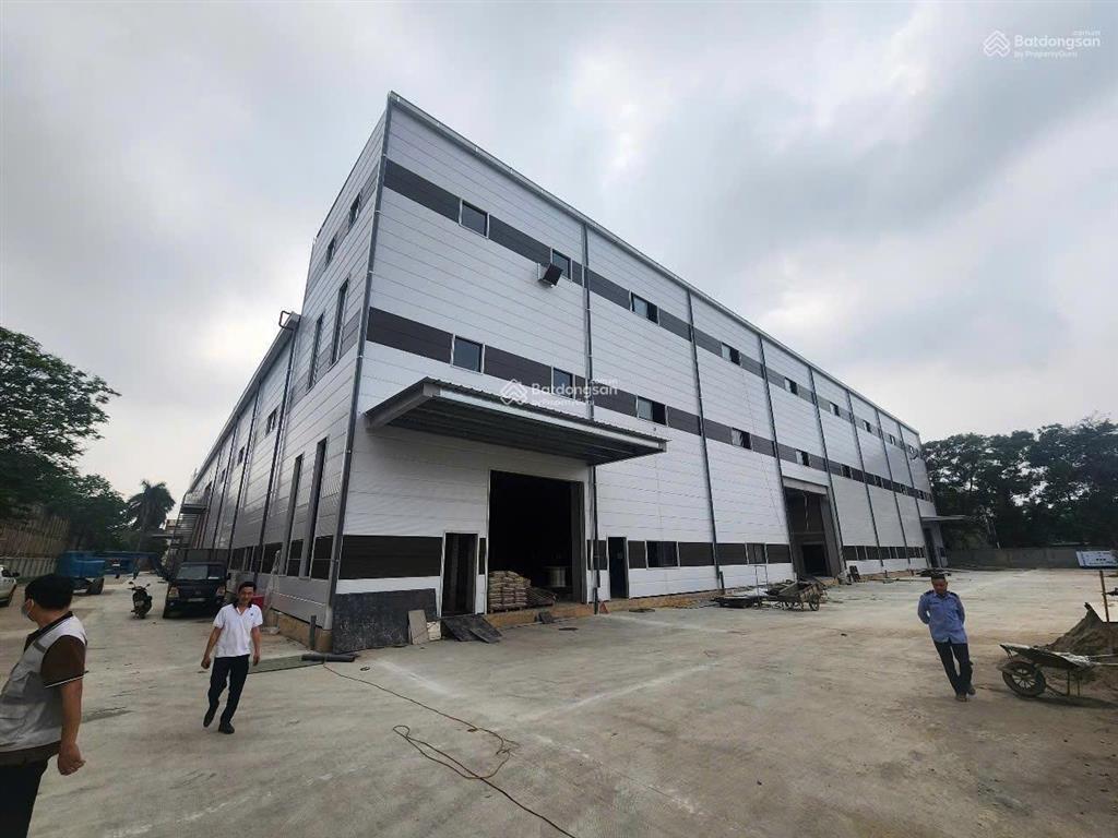 Ct kho xưởng cụm cn quang minh, võ văn kiệt mê linh, hn. dt 1000m2 khung zamin cao 6m, pccc. 120k/m