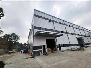 Ct kho xưởng cụm cn quang minh, võ văn kiệt mê linh, hn. dt 1000m2 khung zamin cao 6m, pccc. 120k/m