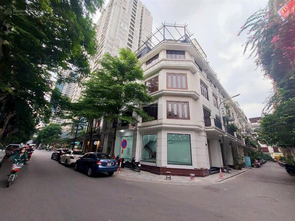 Ct siêu phẩm căn góc lk 90 nguyễn tuân, thanh xuân, hn. dt 100m, mt 19m, 5 tầng thông sàn thang máy