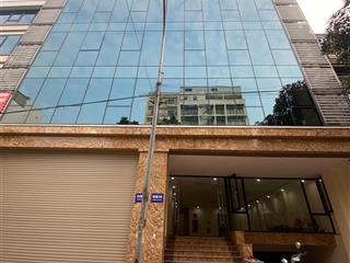 Ct tòa nhà phố trung kính, yên hòa cầu giấy. dt 140m2, mt 10m 9 tầng 1 hầm, thang máy. 120tr/th