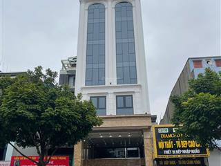Ct siêu phẩm nguyễn chánh, cầu giấy. dt 100m2, mt 7m, 7 tầng 1 hầm thông sàn thang máy