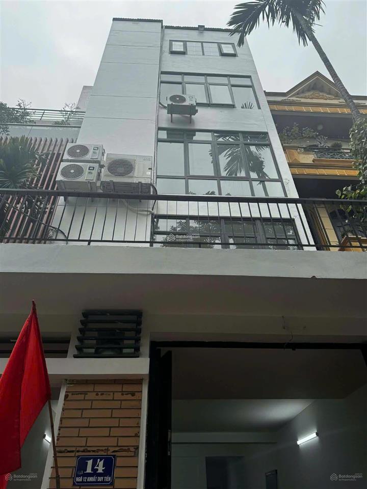 Ct tòa nhà phố khuất duy tiến thanh xuân, dt 130m, mt 6m, 5 tầng thông sàn thang máy. giá 100tr