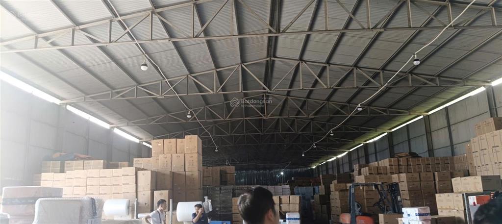 Ct kho xưởng bình minh, thanh oai, gần xốm, bala. dt 2000m, khung zamil, xe công vào kho, điện 3 fa