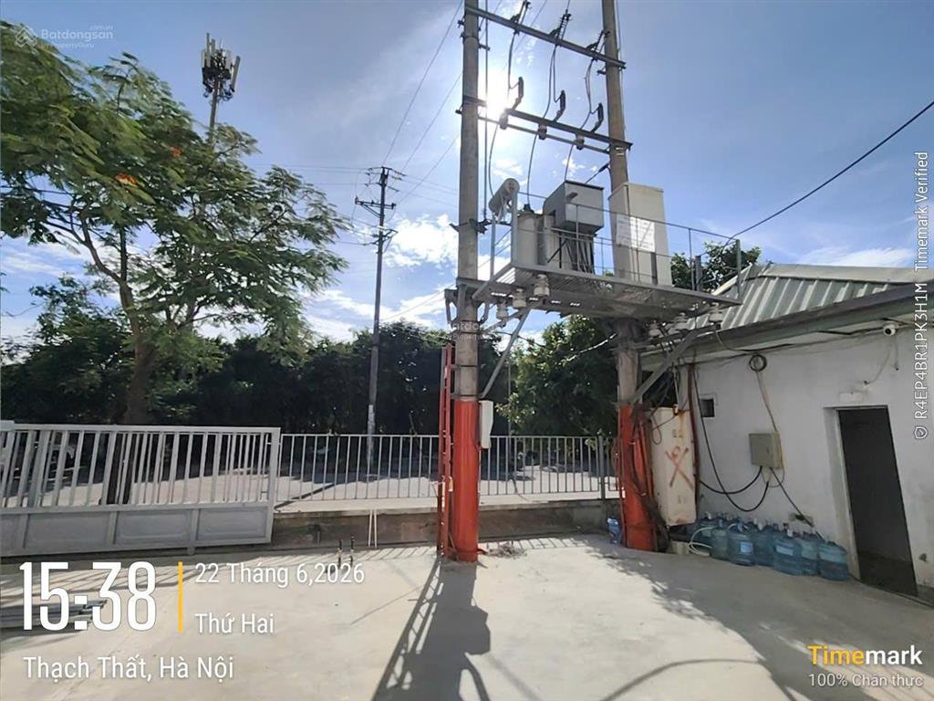 Kho xưởng kcn thạch thất  quốc oai, 5000m2, pccc nghiệm thu, điện 3fa, xuất vat, xe công, bảo vệ