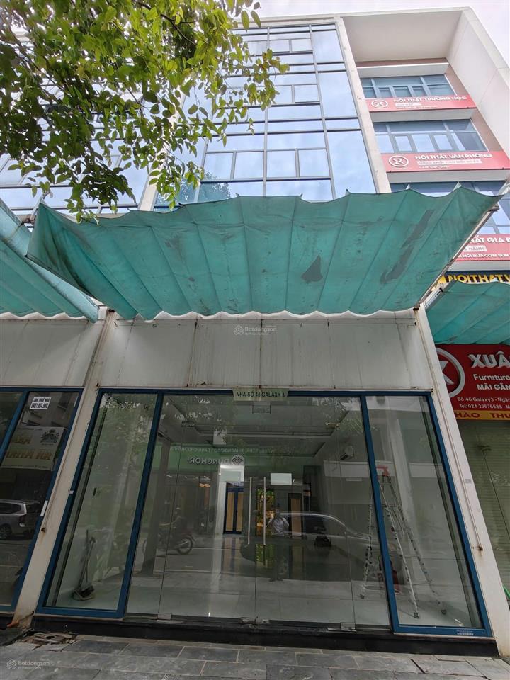 Cho thuê nhà galaxy tsq tố hữu, vạn phúc hà đông. dt 00m, mt 5m 6 tầng thông sàn thang máy. 58tr