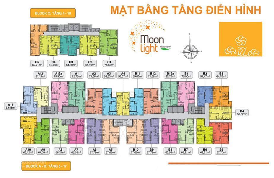 Cho thuê căn 02 phòng ngủ moonlight giá tốt thị trường.  0902 044 *** (zalo/viber/24.7)