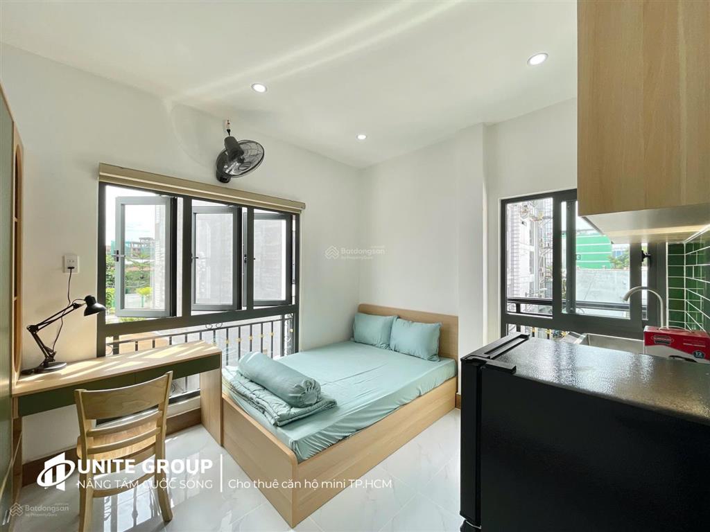 Tưng bừng khai trương chdv full nt 30m2 ngay dương quảng hàm sát bên vlu thuận đi bt pn