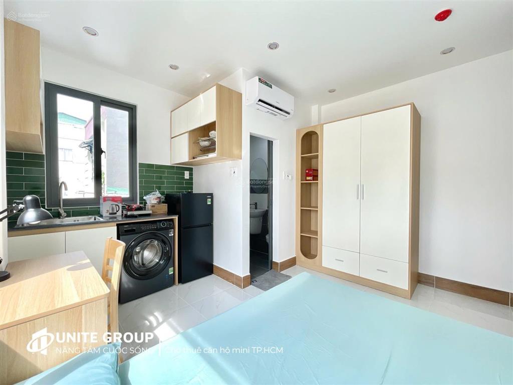 Khai trương chdv 30m2, full nt, nhà mới ngay dương quảng hàm, thuận tiện di chuyển sang bt, pn
