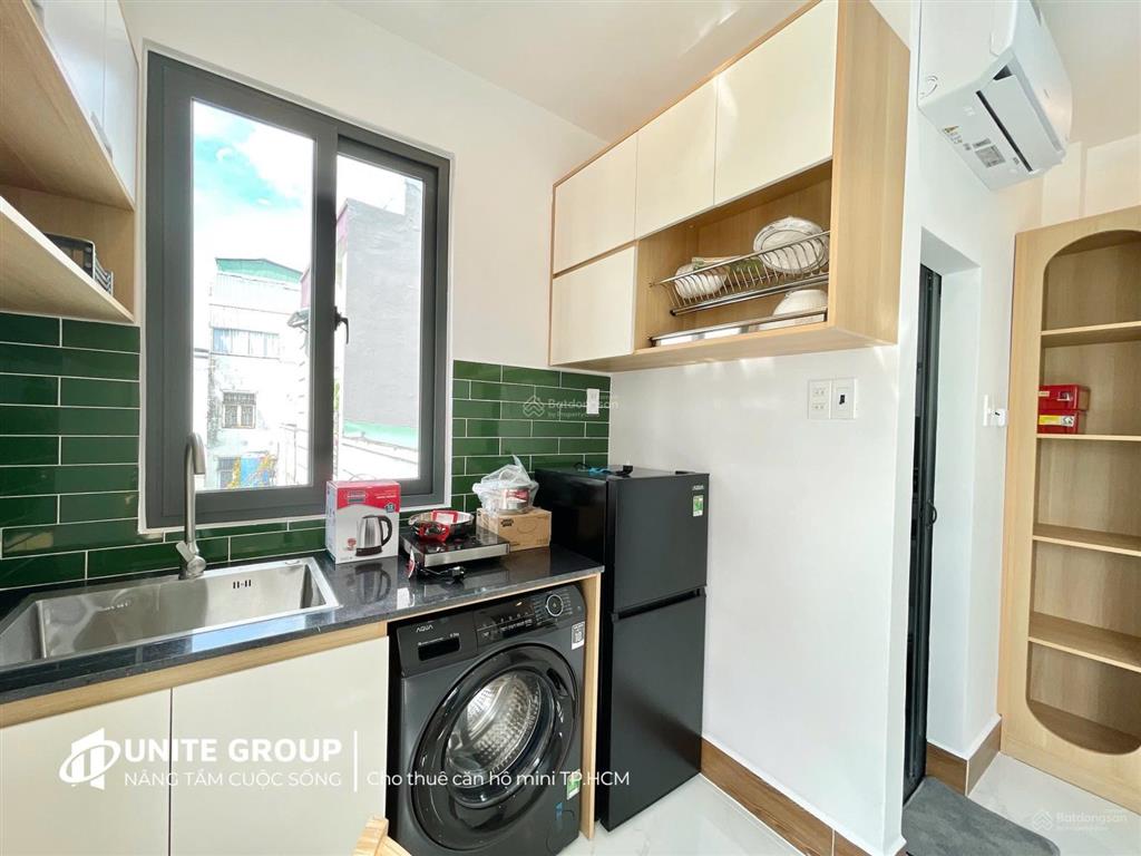Khai trương chdv 30m2, full nt, nhà mới ngay dương quảng hàm, thuận tiện di chuyển sang bt, pn