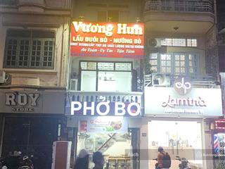 Cho thuê nhà mặt phố cầu gỗ 3 bước ra hồ gươm vị trí vàng phố cổ  dt 110m2 x 5 tầng