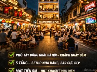 Siêu điểm nhà hàng tạ hiện  70m x 5t  mt 5m  kinh doanh đỉnh  phù hợp kd mọi loại hình