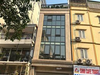 Cho thuê tòa nhà mặt phố thụy khuê, tây hồ  dt 165m2 x 8 tầng  mt 10m  có hầm   0886 248 ***