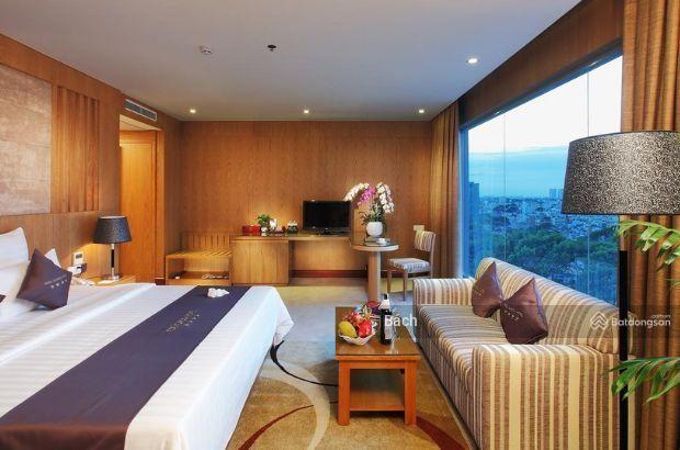 Cho thuê khách sạn 4 sao  40 phòng  mặt phố lý thường kiệt  xây mới  full tiện ích