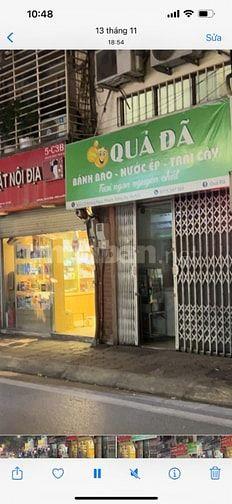 Cho thuê cửa hàng mặt phố hàng giầy  lương ngọc quyến  dt 30m2  mt 4m  50tr. kd mọi loại hình