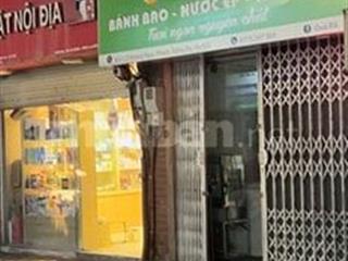 Cho thuê cửa hàng mặt phố hàng giầy  lương ngọc quyến  dt 30m2  mt 4m  50tr. kd mọi loại hình
