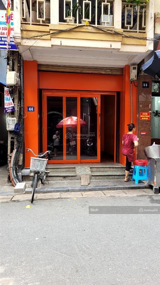 Cho thuê cửa hàng mặt phố hàng giầy  lương ngọc quyến  dt 30m2  mt 4m  50tr. kd mọi loại hình