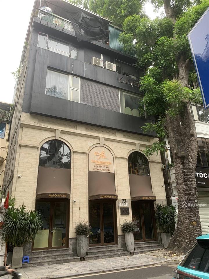 Cho thuê nhà mặt phố hàng bông, dt 200m2  5 tầng  mt 10m  nhà thông sàn, hợp kinh doanh f&b.
