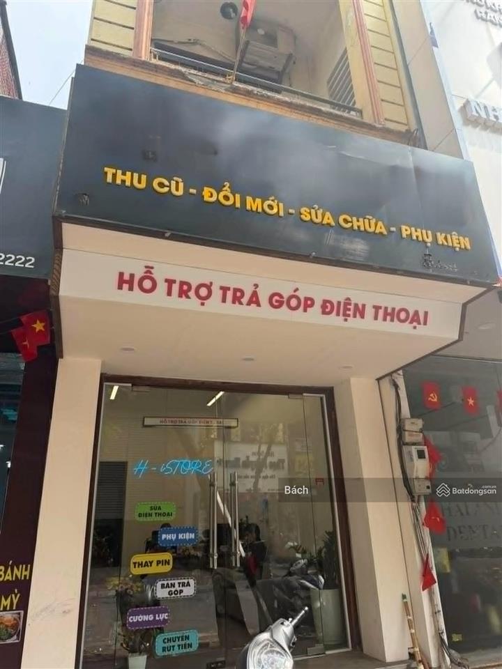 Cho thuê cửa hàng 3 tầng riêng biệt mặt phố vương thừa vũ, dt 38m2 x 3 tầng, mt 3m, giá 15tr