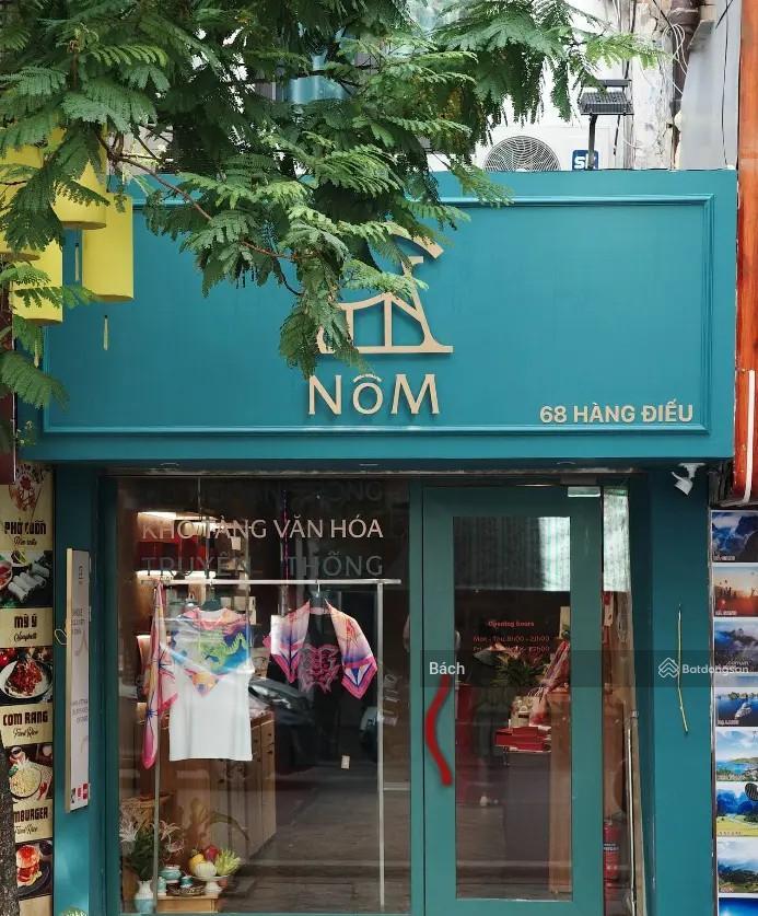 Cho thuê cửa hàng mặt phố hàng hòm  mới đẹp  dt 30m2  giá 40tr. nhận luôn.  0886 248 ***