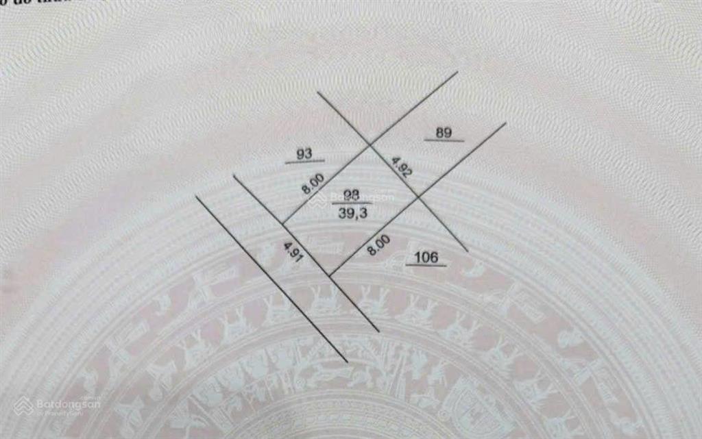 Phân lô vạn phúc, hà đông cách phố chính 10m, ngõ thông ôtô qua nhà,hơn 9đ 40m2 mt 5m kinh doanh.
