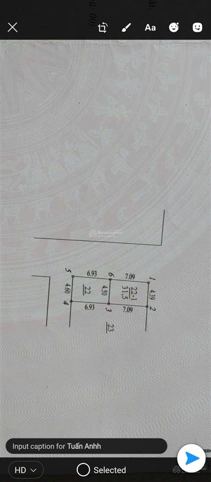 Hàng nét  phân lô ô tô tránh hơn 7 tỷ, lô góc kinh doanh, mặt tiền 4,4m, ngã 5 hà trì, hà đông.