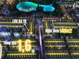 Bán lô đất 140m² trước hồ tại saigon eco lake tại daresco đức hòa  long an giá 1,6 tỷ