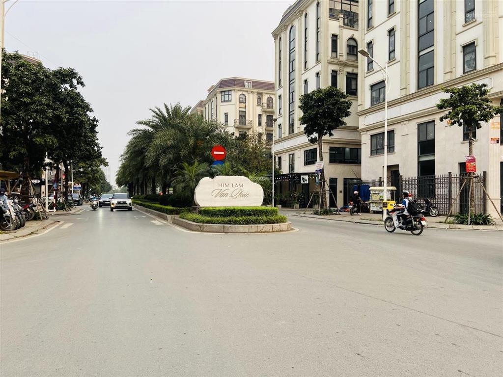 Bán căn thô shophouse him lam vạn phúc, hà đông, 91m, 7t, mt7m, 30.5 tỷ