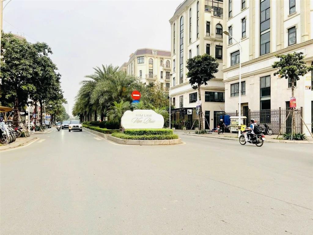 Bán căn shophouse him lam 91m², 7t, mt 7m, 25.8 tỷ vạn phúc, hà đông vị trí kim cương