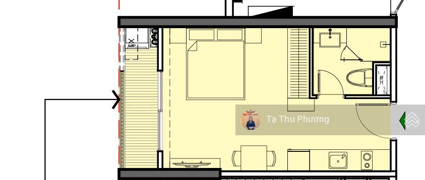 Bán gấp studio tòa paris  vinhomes ocean park, 27.5m2 tầng đẹp, giá 1.820 tỷ bao phí