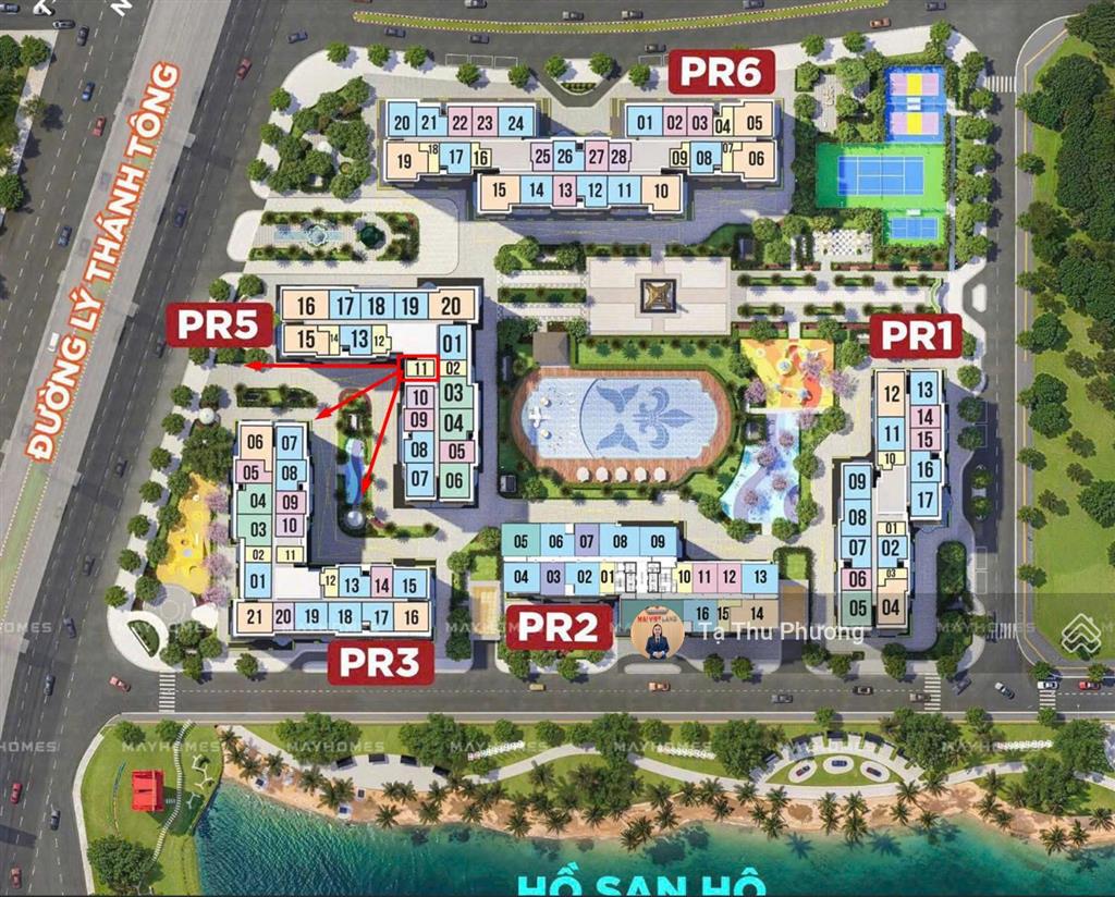 Bán gấp studio tòa paris  vinhomes ocean park, 27.5m2 tầng đẹp, giá 1.820 tỷ bao phí