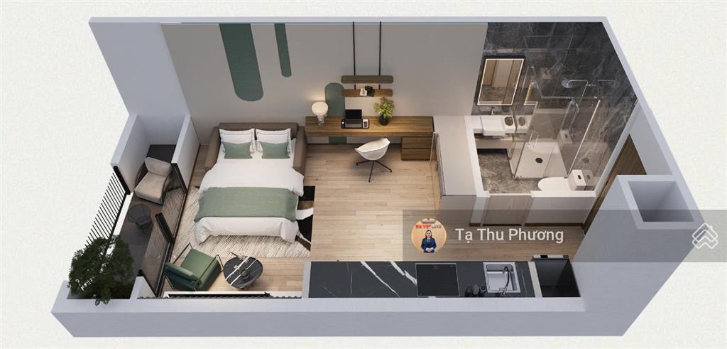 Bán gấp studio tòa paris  vinhomes ocean park, 27.5m2 tầng đẹp, giá 1.820 tỷ bao phí