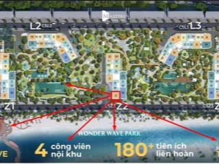 Siêu phẩm căn hộ 2pn + 1 view biển hồ  masteri grand coast tầng cao, giá tốt nhất thị trường