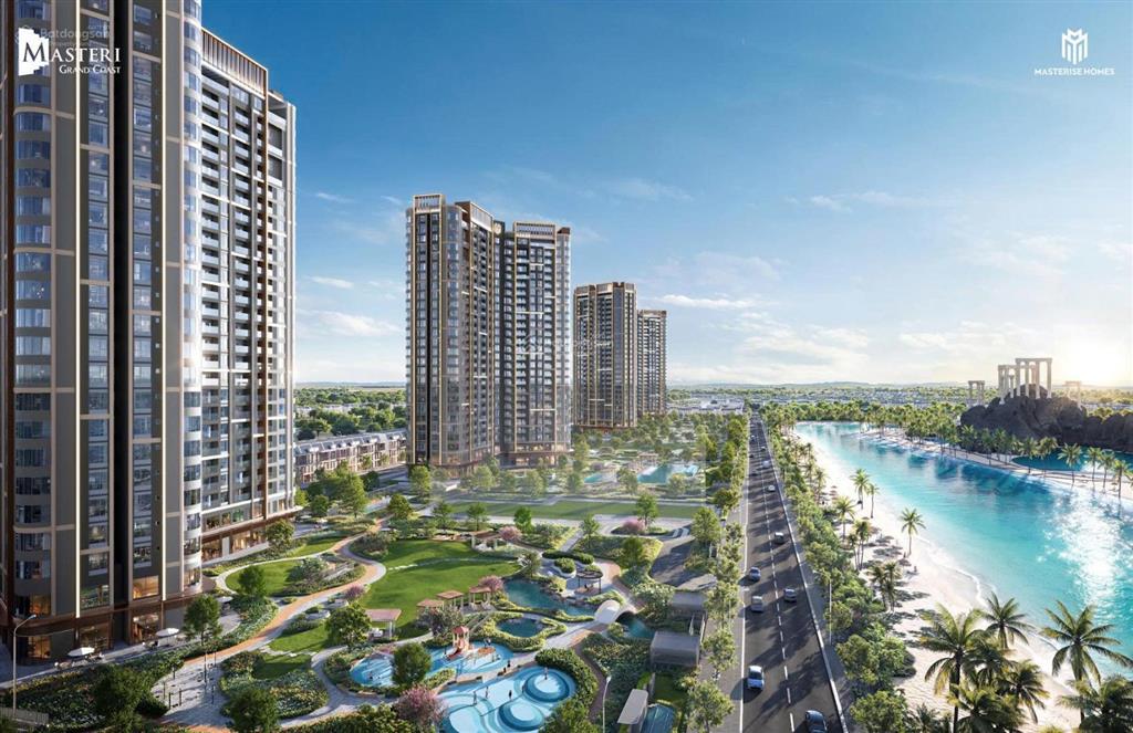 Siêu phẩm căn hộ 2pn + 1 view biển hồ  masteri grand coast tầng cao, giá tốt nhất thị trường